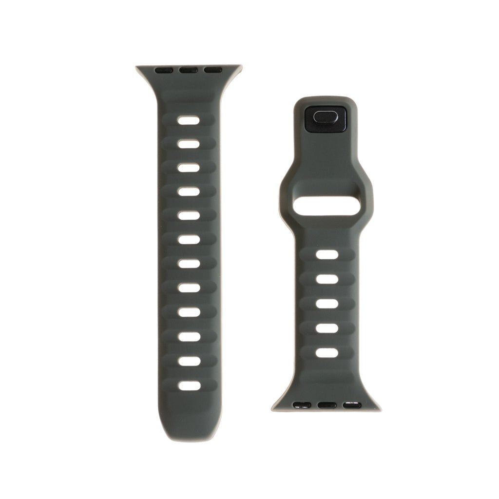 Estuche spigen pulsera sport strap 38 mm 40 mm 41 mm color verde ceniza - TOP MOVIL