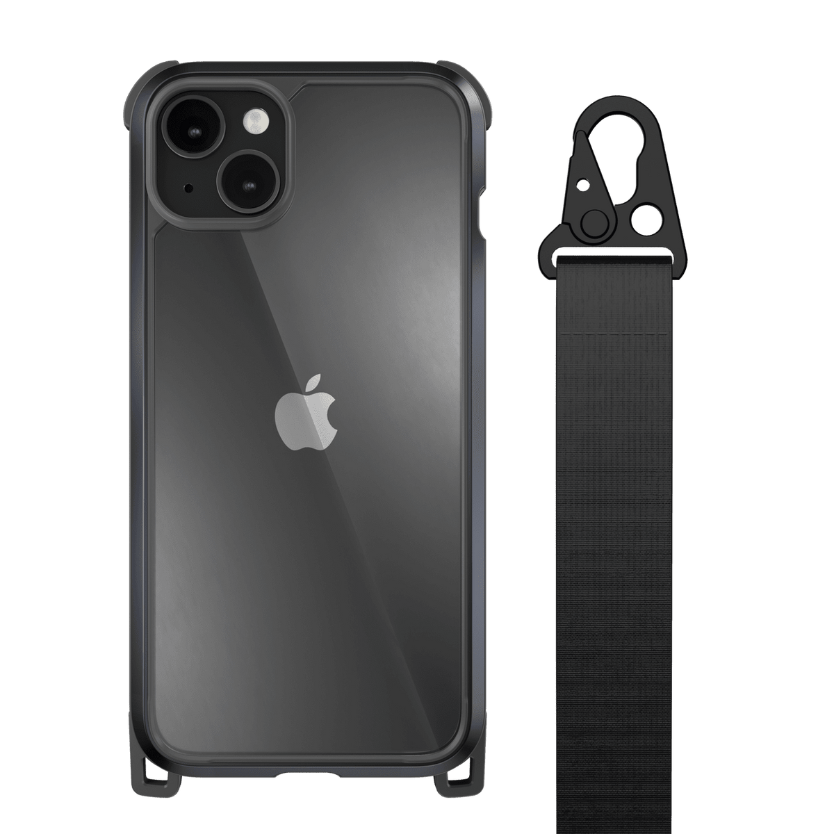 estuche straps switcheasy odyssey rugged utility protective case with strap apple iphone 14 plus color negro - TOP MOVIL