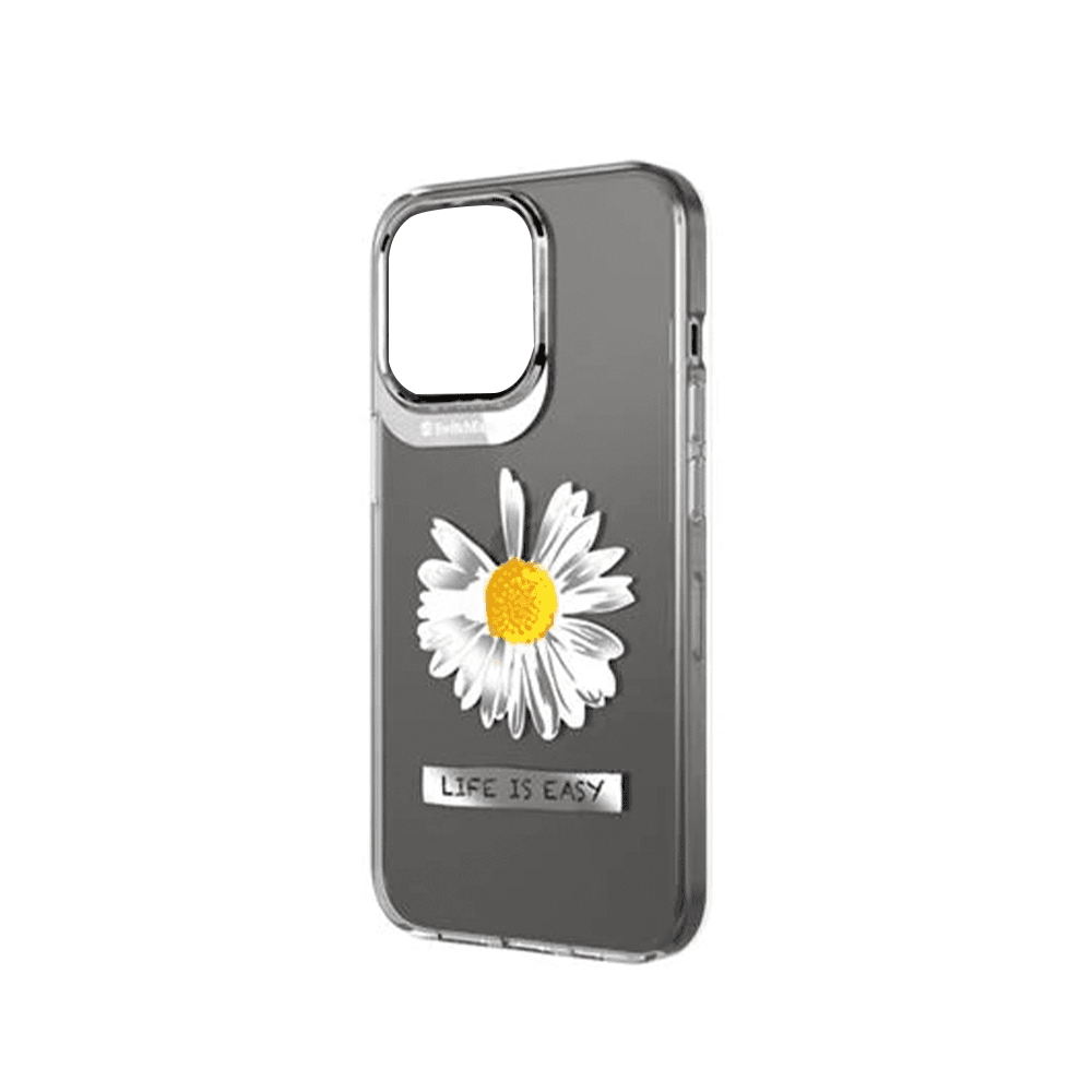 Estuche switcheasy artist iphone 13 pro max / 12 pro max daisy color multicolor - TOP MOVIL