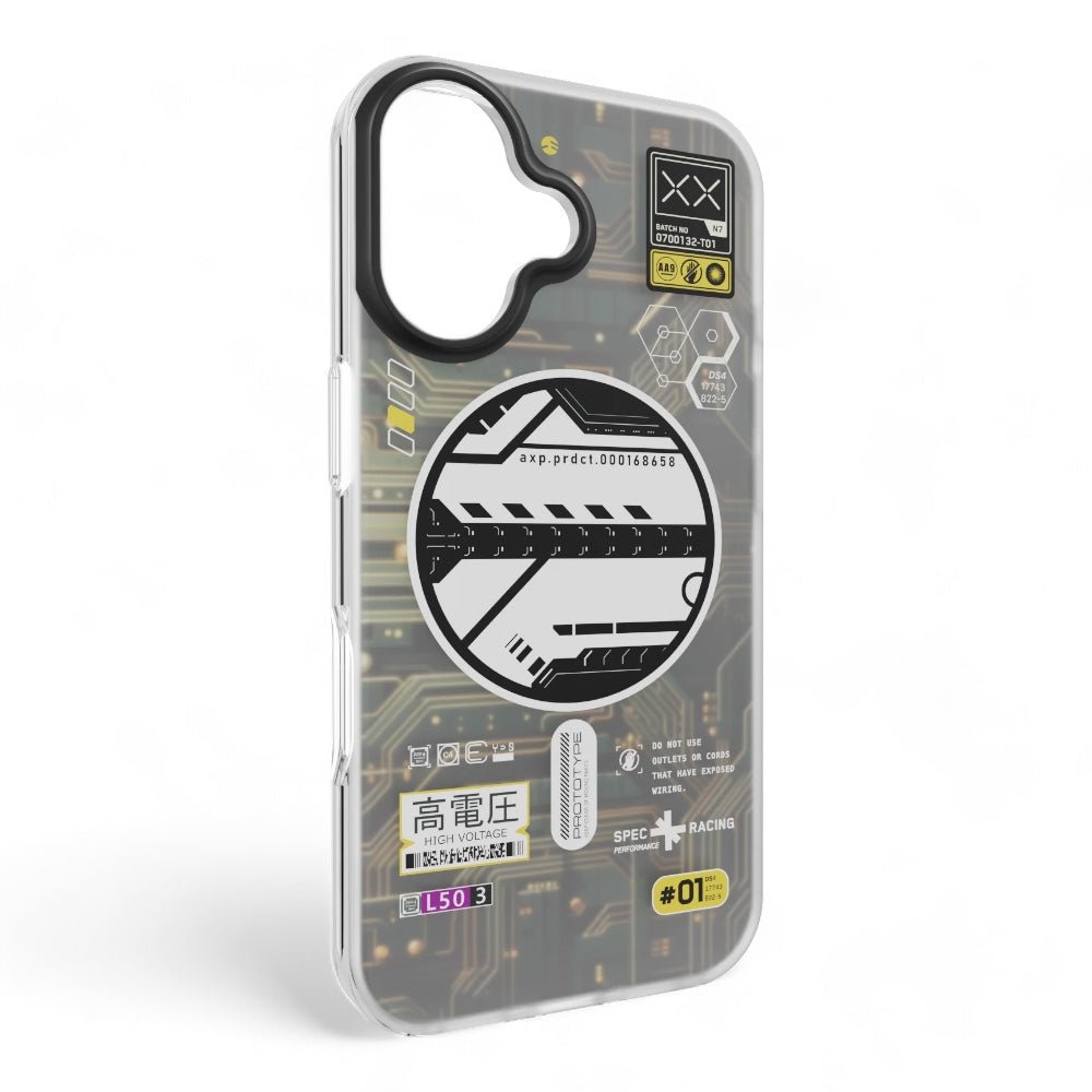 Estuche switcheasy artist iphone 16 artist m 3d patterned shockproof case cyber color multicolor - TOP MOVIL