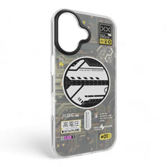 Estuche switcheasy artist iphone 16 artist m 3d patterned shockproof case cyber color multicolor - TOP MOVIL