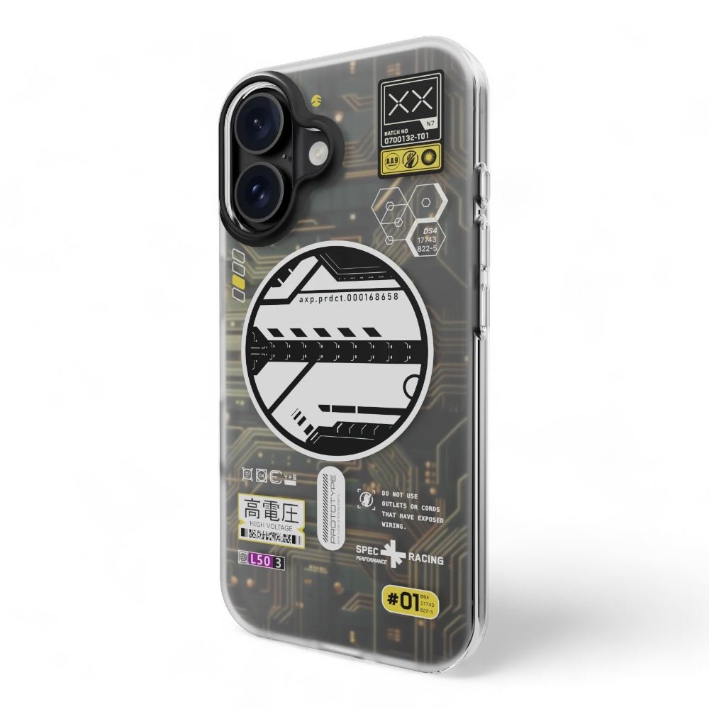 Estuche switcheasy artist iphone 16 artist m 3d patterned shockproof case cyber color multicolor - TOP MOVIL