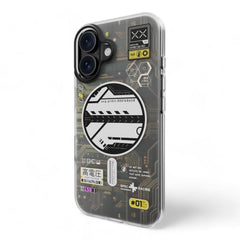 Estuche switcheasy artist iphone 16 artist m 3d patterned shockproof case cyber color multicolor - TOP MOVIL