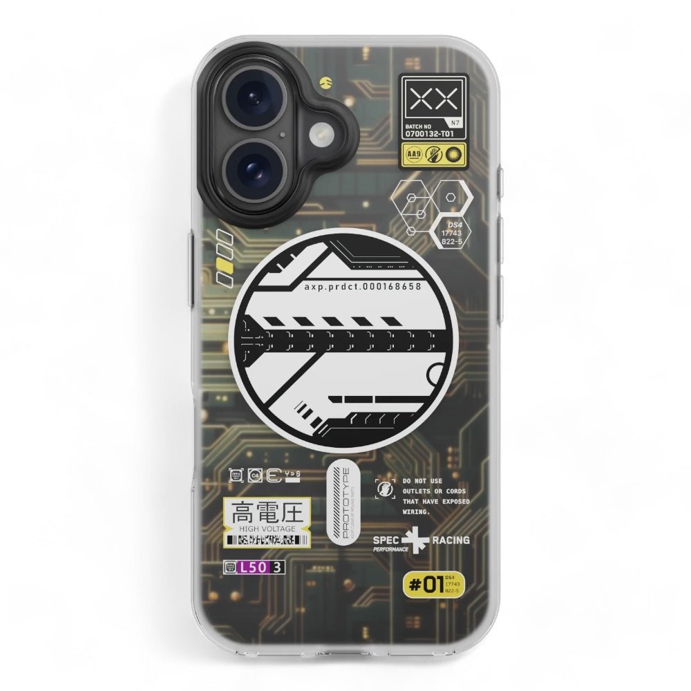 Estuche switcheasy artist iphone 16 artist m 3d patterned shockproof case cyber color multicolor - TOP MOVIL