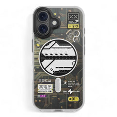 Estuche switcheasy artist iphone 16 artist m 3d patterned shockproof case cyber color multicolor - TOP MOVIL