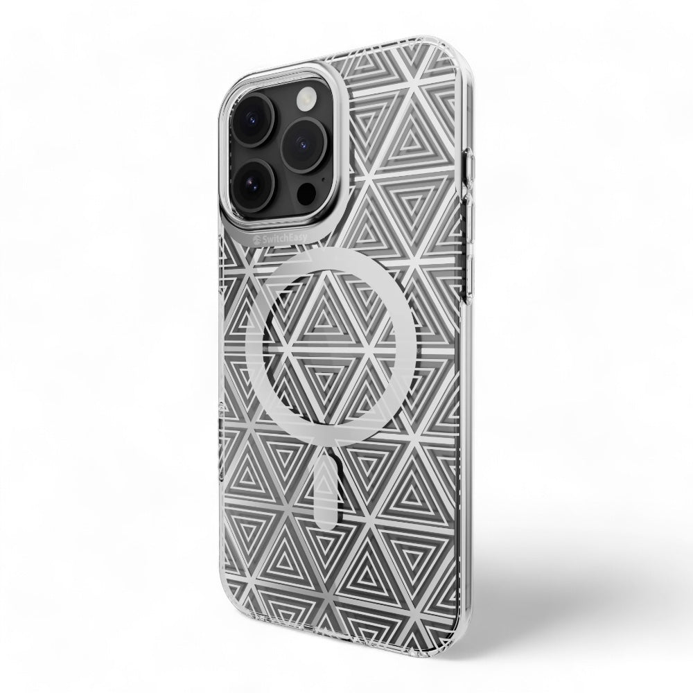 Estuche switcheasy artist iphone 16 pro artist m 3d patterned shockproof case aurora color multicolor - TOP MOVIL