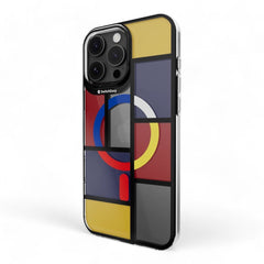Estuche switcheasy artist iphone 16 pro artist m 3d patterned shockproof case mondrian color multicolor - TOP MOVIL