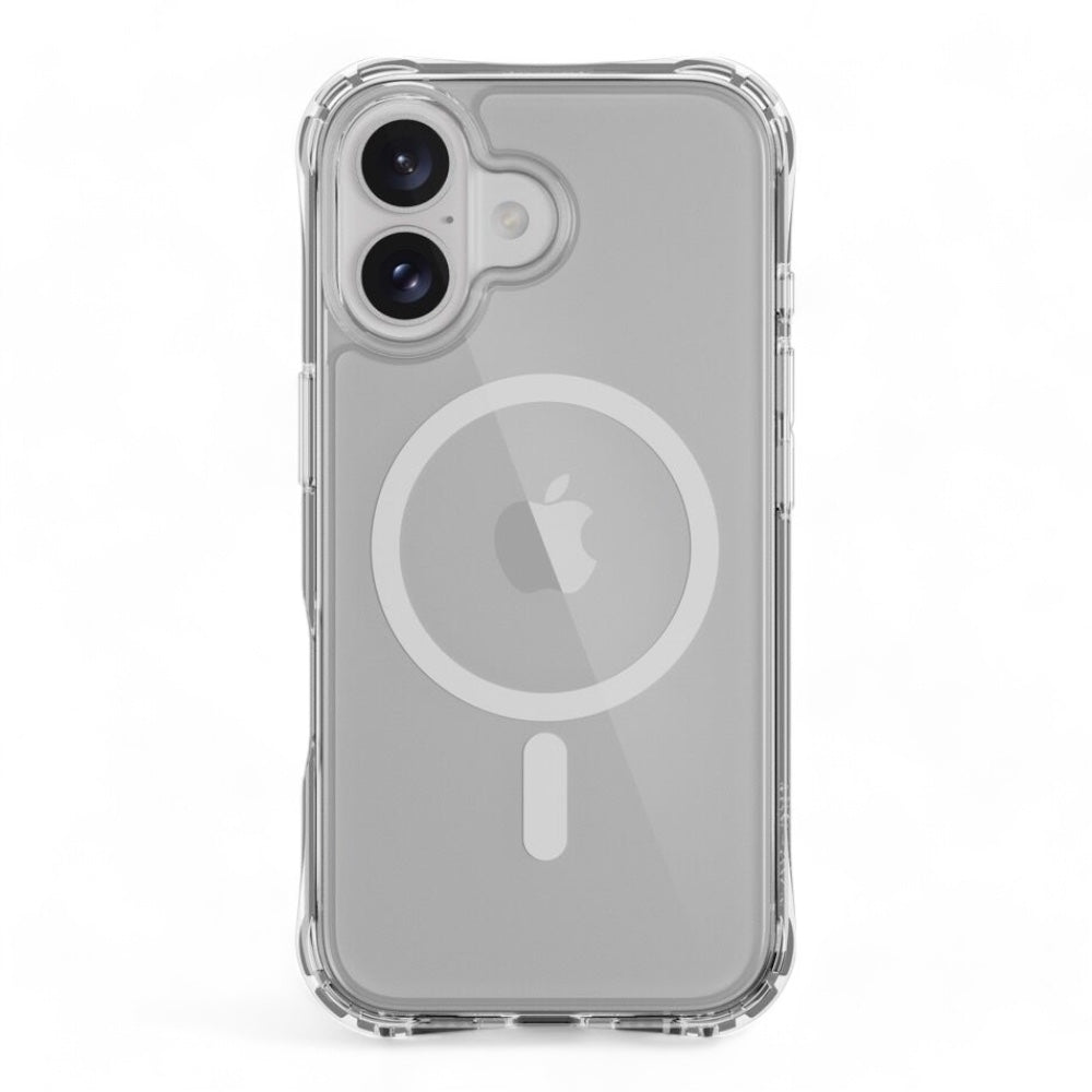 Estuche switcheasy atom iphone 16 atoms m shockproof protective clear case color transparente - TOP MOVIL