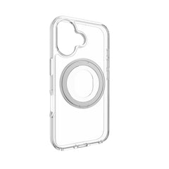 Estuche switcheasy magstand iphone 16 plus magstand 360 m rotating ring protective case color transparente - TOP MOVIL