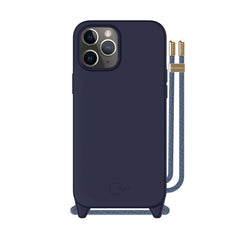 Estuche switcheasy play iphone 12 pro max con strap color azul marino - TOP MOVIL