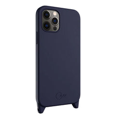 Estuche switcheasy play iphone 12 pro max con strap color azul marino - TOP MOVIL