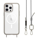 Estuche switcheasy roam iphone 15 pro m + strap color gris - TOP MOVIL