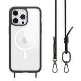 Estuche switcheasy roam iphone 15 pro m + strap color negro - TOP MOVIL
