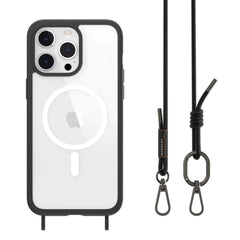 Estuche switcheasy roam iphone 15 pro m + strap color negro - TOP MOVIL
