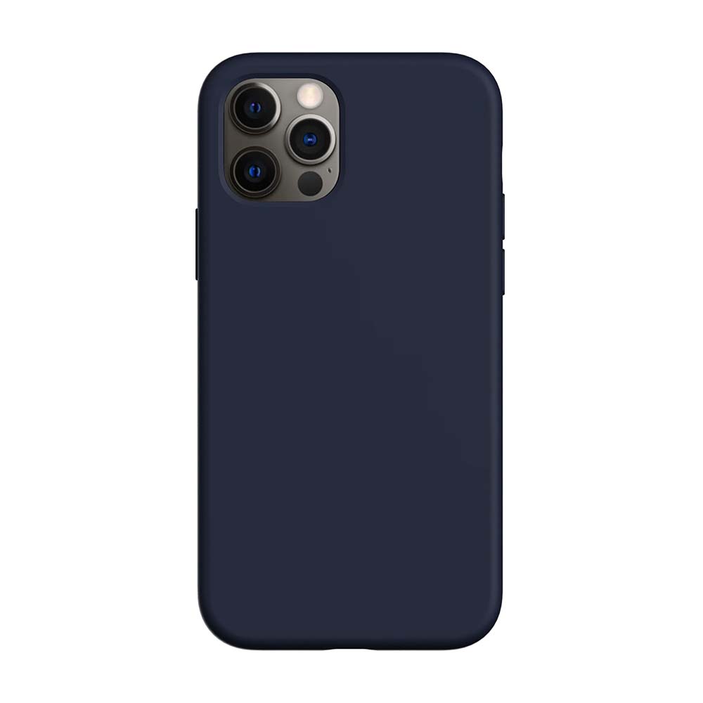 Estuche switcheasy skin iphone 12 pro max color azul oscuro - TOP MOVIL