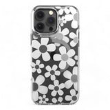 Estuche switcheasy skin iphone 16 pro fleur m 3d patterned shockproof case color blanco - TOP MOVIL