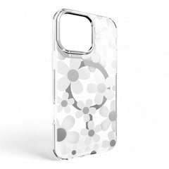 Estuche switcheasy skin iphone 16 pro fleur m 3d patterned shockproof case color blanco - TOP MOVIL