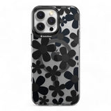 Estuche switcheasy skin iphone 16 pro fleur m 3d patterned shockproof case color negro - TOP MOVIL