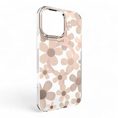 Estuche switcheasy skin iphone 16 pro fleur m 3d patterned shockproof case rosž color rosado arena - TOP MOVIL