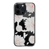 Estuche switcheasy skin iphone 16 pro max style m pattern shockproof case for 2024 iphone 3 lenses large white flower color multicolor - TOP MOVIL