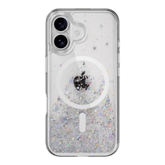 Estuche switcheasy skin iphone 16 starfield m 3d glitter shockproof case for 2024 iphone 2 lenses color transparente - TOP MOVIL