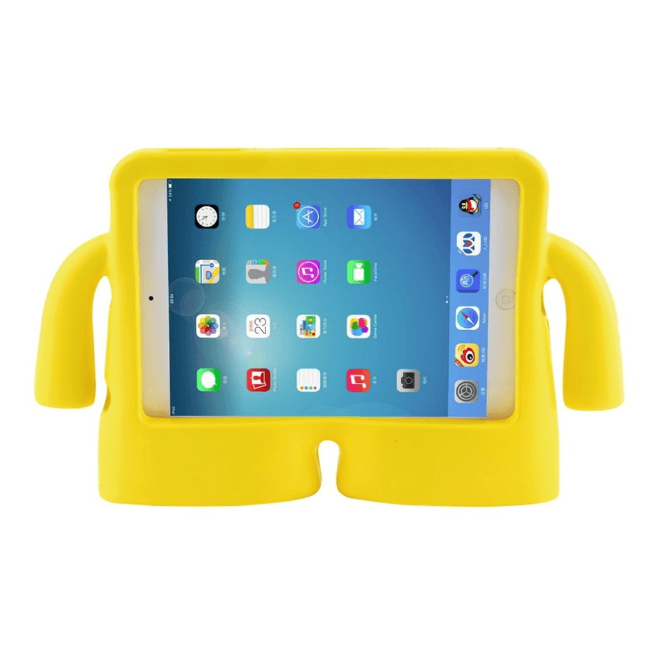 estuche tablets generico tpu kids apple ipad 1 , ipad 2 , ipad 3 , ipad 4 color amarillo - TOP MOVIL