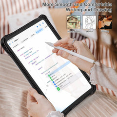 Estuche transparent b series modelo ipad 10 th color negro con strap - TOP MOVIL