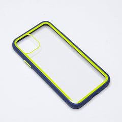 Estuche transparente el rey apple iphone 11 pro color azul / transparente - TOP MOVIL