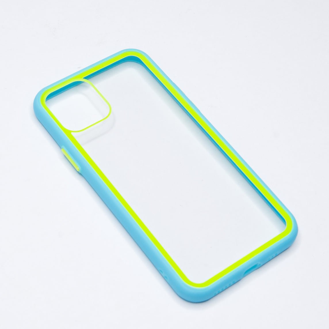 estuche transparente el rey apple iphone 11 pro color celeste / transparente - TOP MOVIL