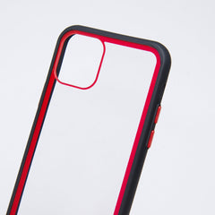 Estuche transparente el rey apple iphone 11 pro color negro / transparente - TOP MOVIL