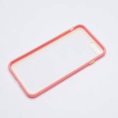 estuche transparente el rey apple iphone 7 , iphone 8 color rosado / transparente - TOP MOVIL
