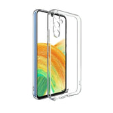 estuche transparente el rey con botones samsung a34 color transparente - TOP MOVIL