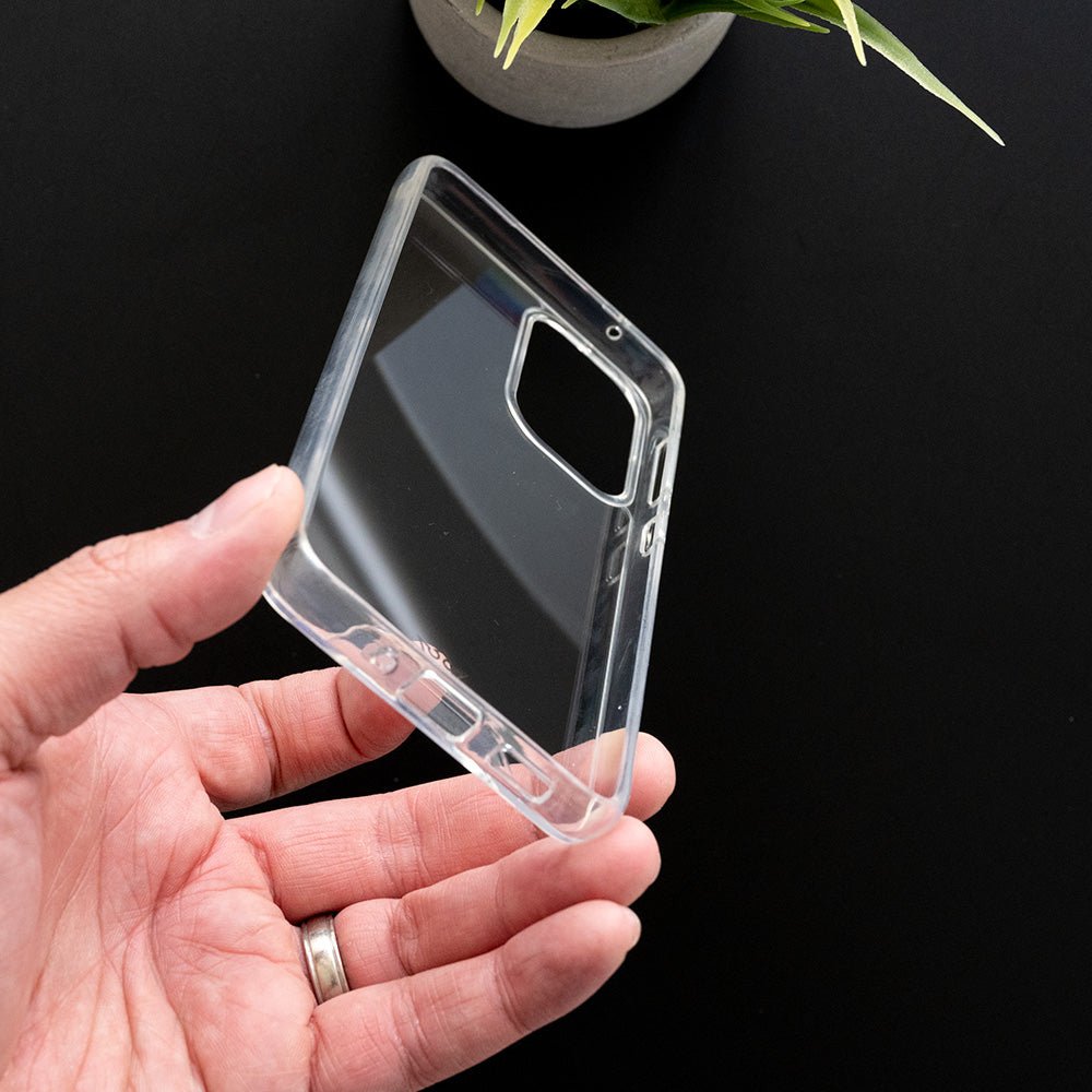 Estuche transparente el rey con botones samsung a73 color gris / transparente - TOP MOVIL