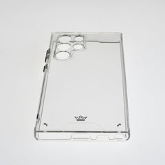 Estuche transparente el rey con botones samsung s22 ultra color gris / transparente - TOP MOVIL