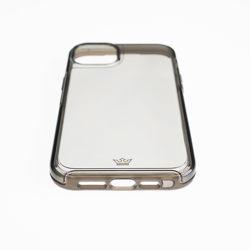 Estuche transparente el rey symmetry apple iphone 14 plus color gris / transparente - TOP MOVIL