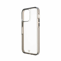 Estuche transparente el rey symmetry apple iphone 14 pro max color gris / transparente - TOP MOVIL