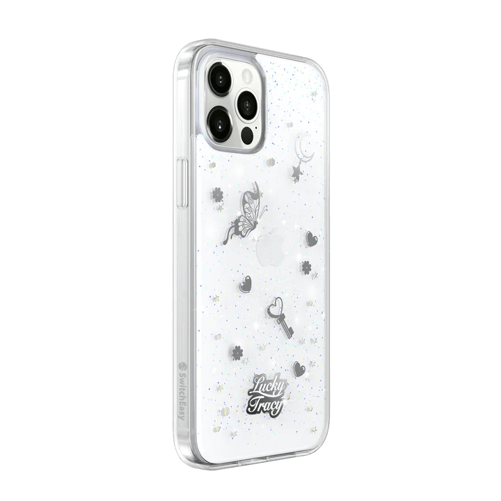 Estuche transparente switcheasy lucky apple iphone 12 pro max color transparente - TOP MOVIL