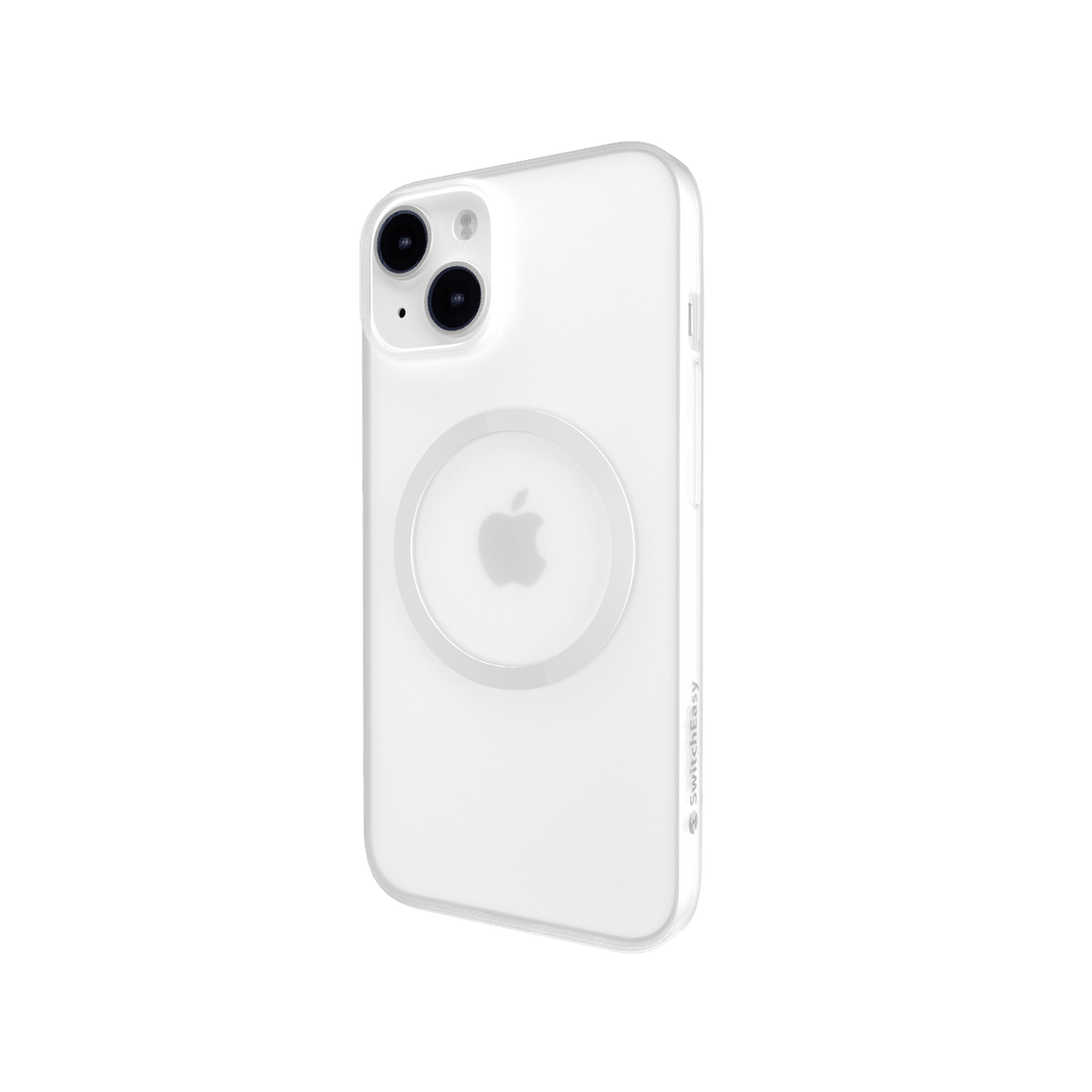 estuche transparente switcheasy slim gravity m ultra magnetic 2022 apple iphone 14 plus color blanco / transparente - TOP MOVIL