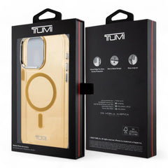 Estuche tumi hc magsafe transparent berry iphone 15 pro max color amarillo - TOP MOVIL