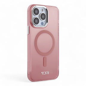 Estuche Tumi Hc Magsafe Transparent Pink Iphone 15 Pro Max Color Rosado - TOP MOVIL