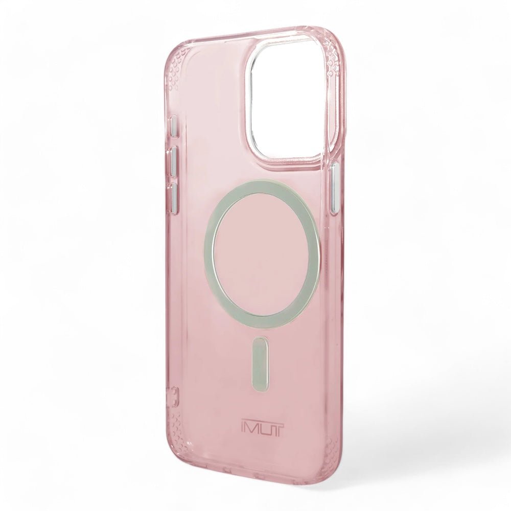 Estuche Tumi Hc Magsafe Transparent Pink Iphone 15 Pro Max Color Rosado - TOP MOVIL