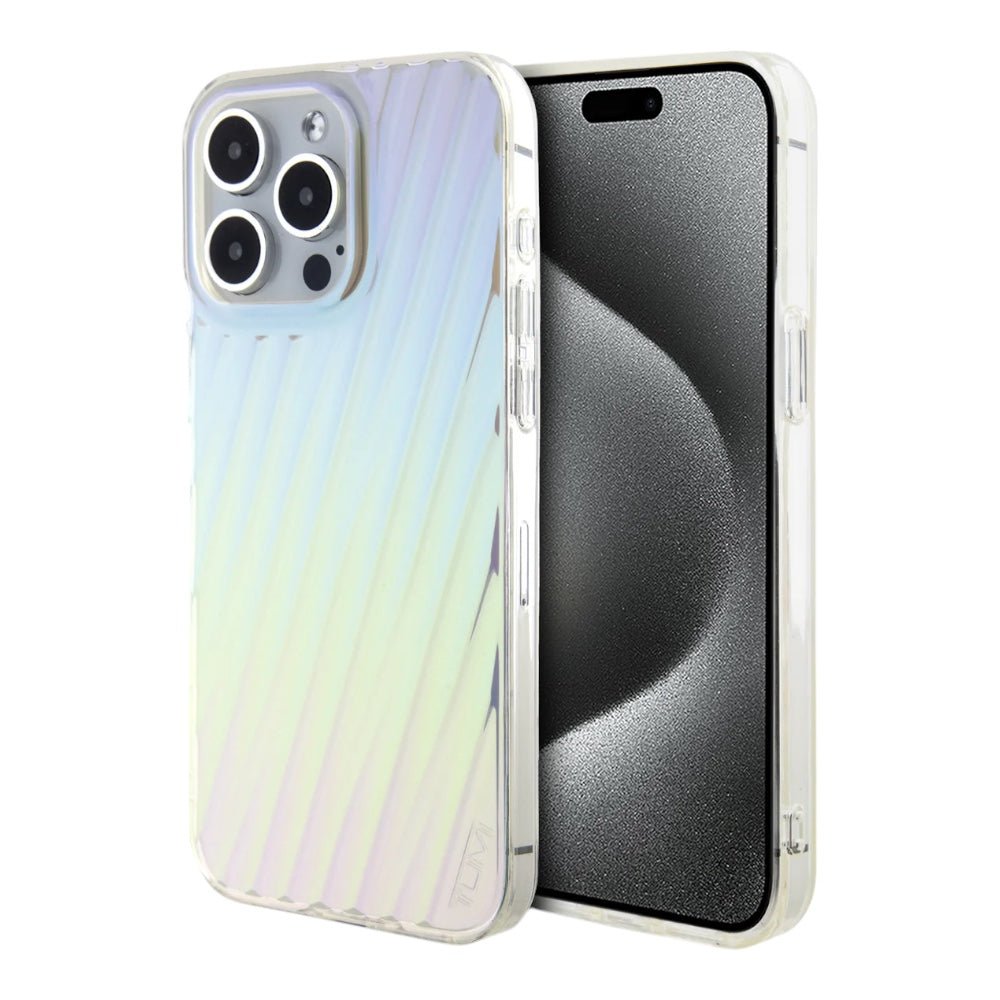 Estuche tumi hc pc/tpu transparent 19 degree iphone 15 pro max color tornazol - TOP MOVIL