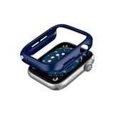 Estuche watch bumper spigen think fit apple 44 / 45 mm color azul - TOP MOVIL