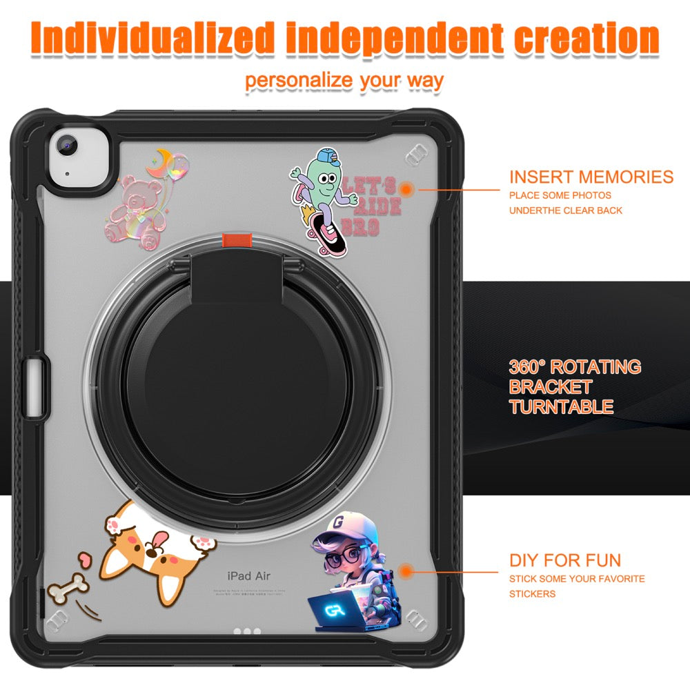 Estuche popeye b series modelo ipad air 13 2024 color transparente sin strap