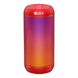 Gadget 1hora bocina bluetooth portatil 5.1 led 5w*2 boc242 color rojo - TOP MOVIL (B2C)