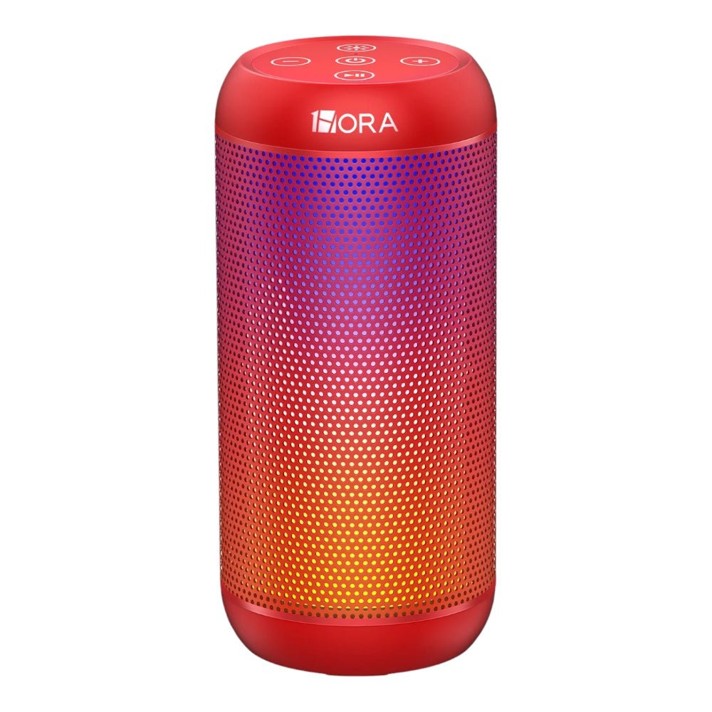 Gadget 1hora bocina bluetooth portatil 5.1 led 5w*2 boc242 color rojo - TOP MOVIL (B2C)