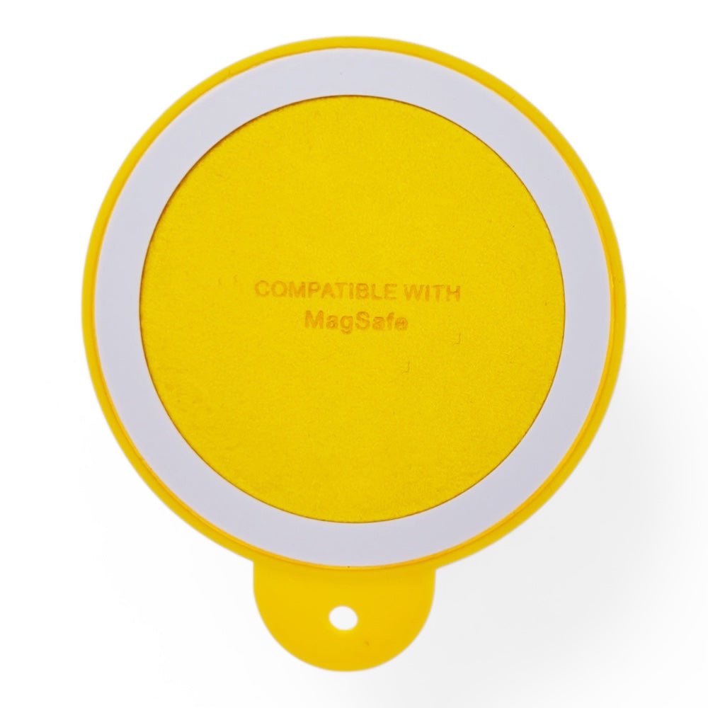 Gadget el rey magsafe ventosa circular color amarillo - TOP MOVIL