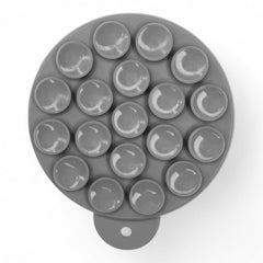 Gadget el rey magsafe ventosa circular color gris ceniza - TOP MOVIL