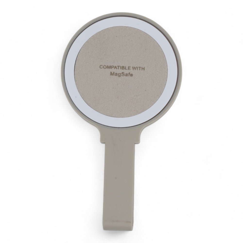 Gadget el rey magsafe ventosa circular con agarrador color gris claro - TOP MOVIL