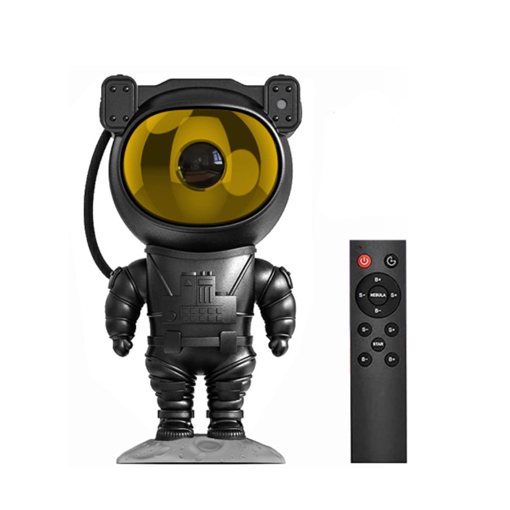 Gadget Generico Flash Astronauta Starry Sky Proyector Color Negro - TOP MOVIL